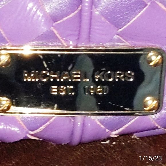 Michael Kors woven leather bag - Picture 9 of 10